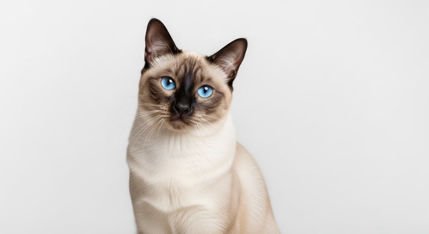 Thai kat: robuust type met rondhoofd